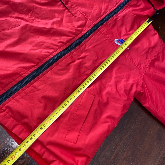 Nike Sz S - M Women Snow Jacket Windbreaker Fleece Inside Pocket Hoodie L@@K - Picture 7 of 9